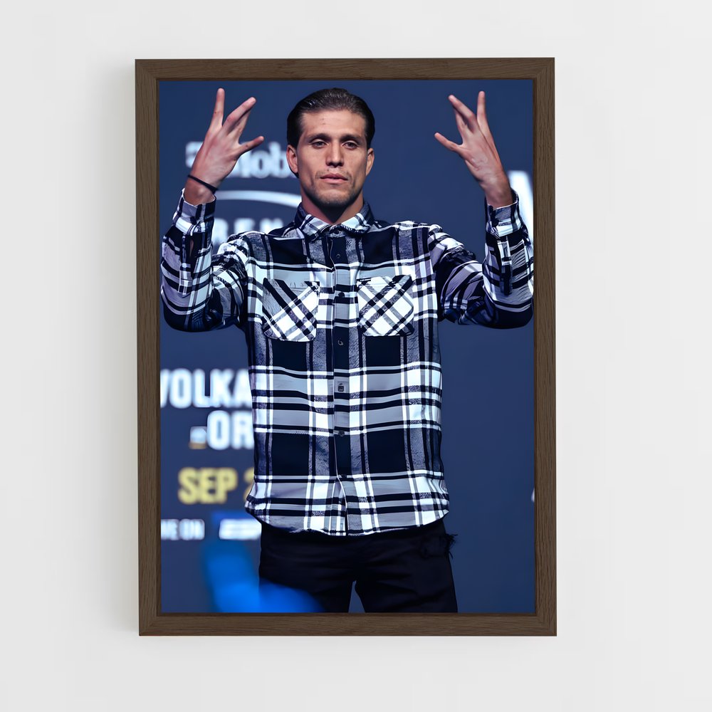 Poster Spotlight sur Brian – affiche MMA (vue 5)